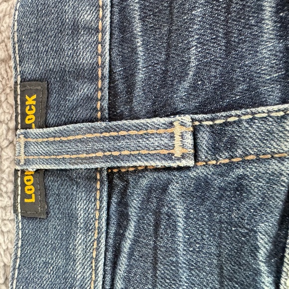 Ariat Rebar Jeans Mens 40x34 Blue M5 Slim Straight Leg Cotton Blend Work Cowboy - Picture 8 of 10